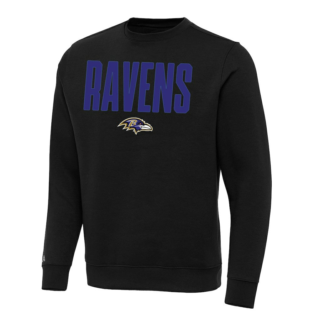 Baltimore Ravens Antigua Victory Sweatshirt Black - NFL