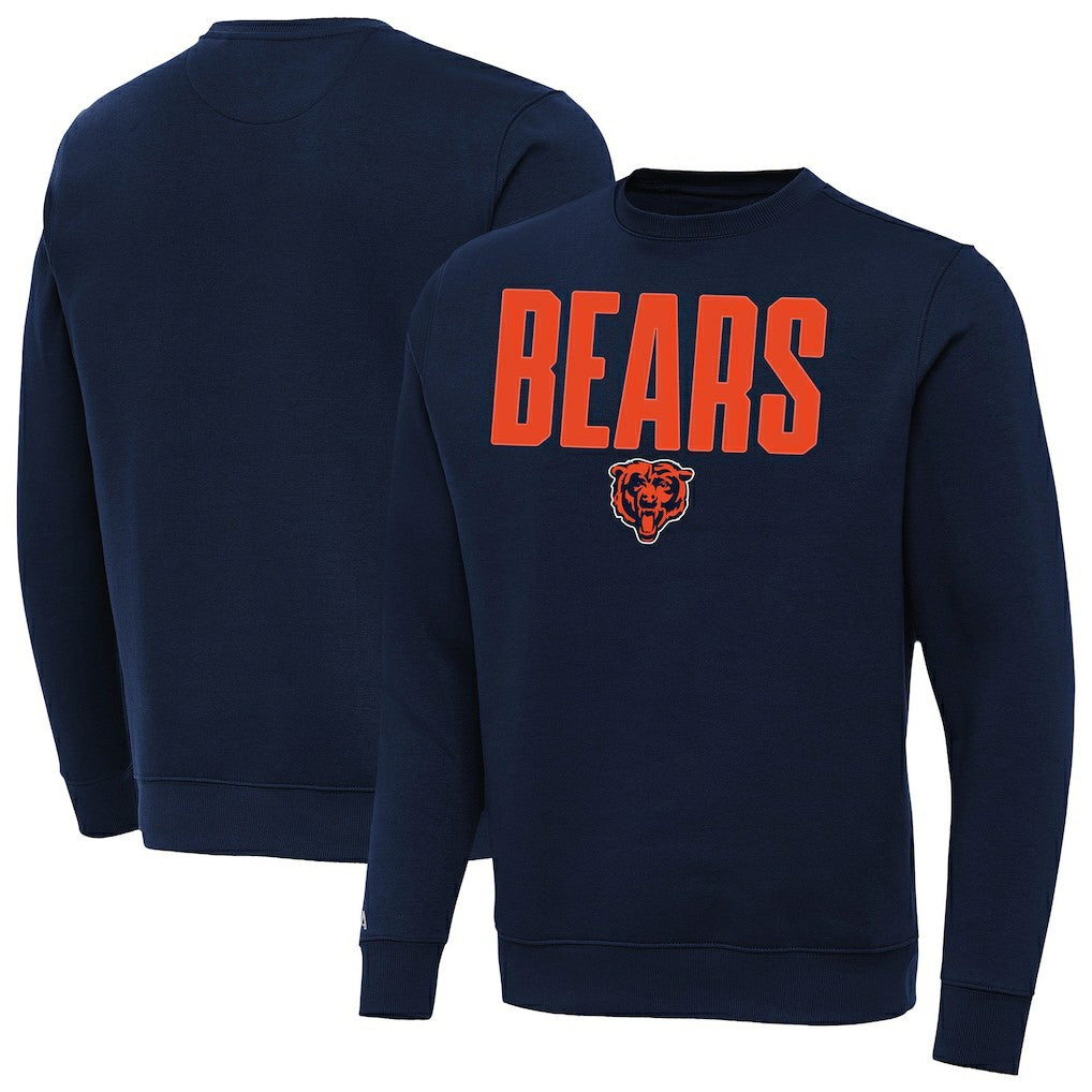 Chicago Bears Antigua Victory Sweatshirt Navy - NFL
