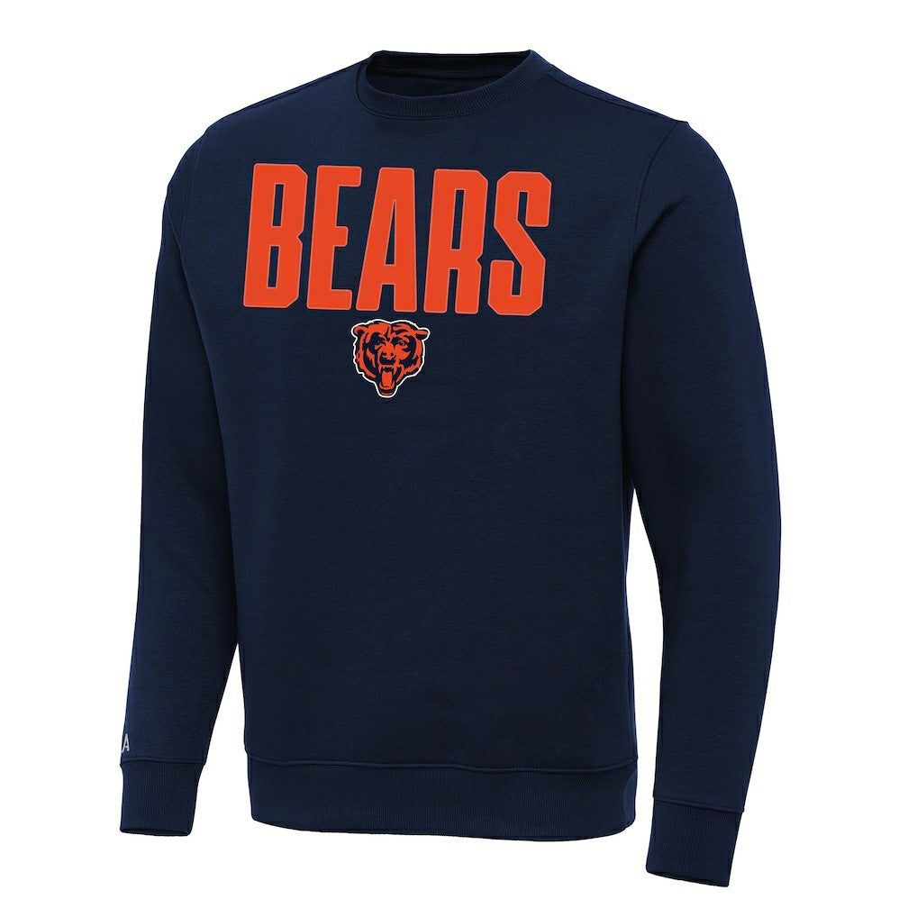 Chicago Bears Antigua Victory Sweatshirt Navy - NFL
