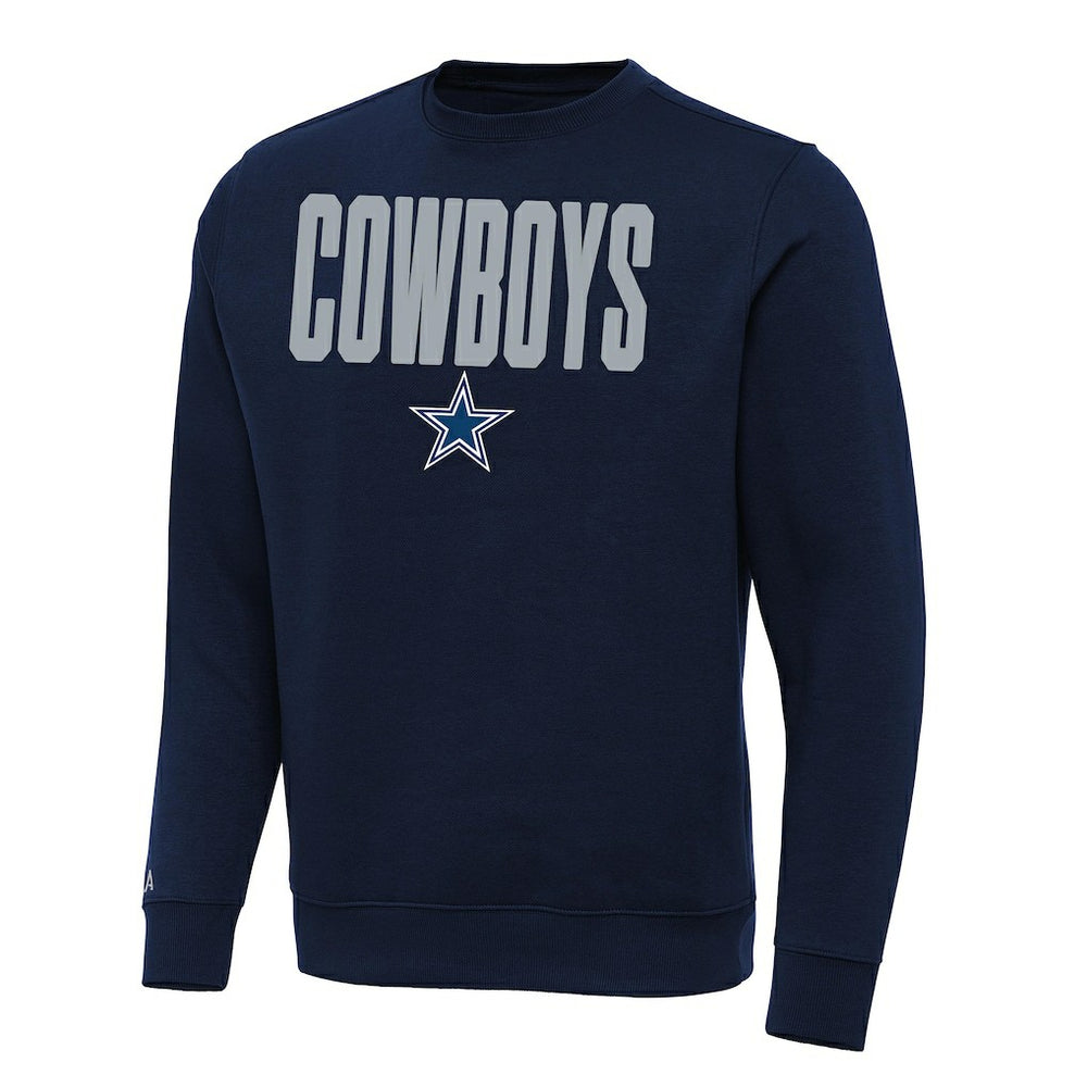 Dallas Cowboys Antigua Victory Sweatshirt Navy - NFL