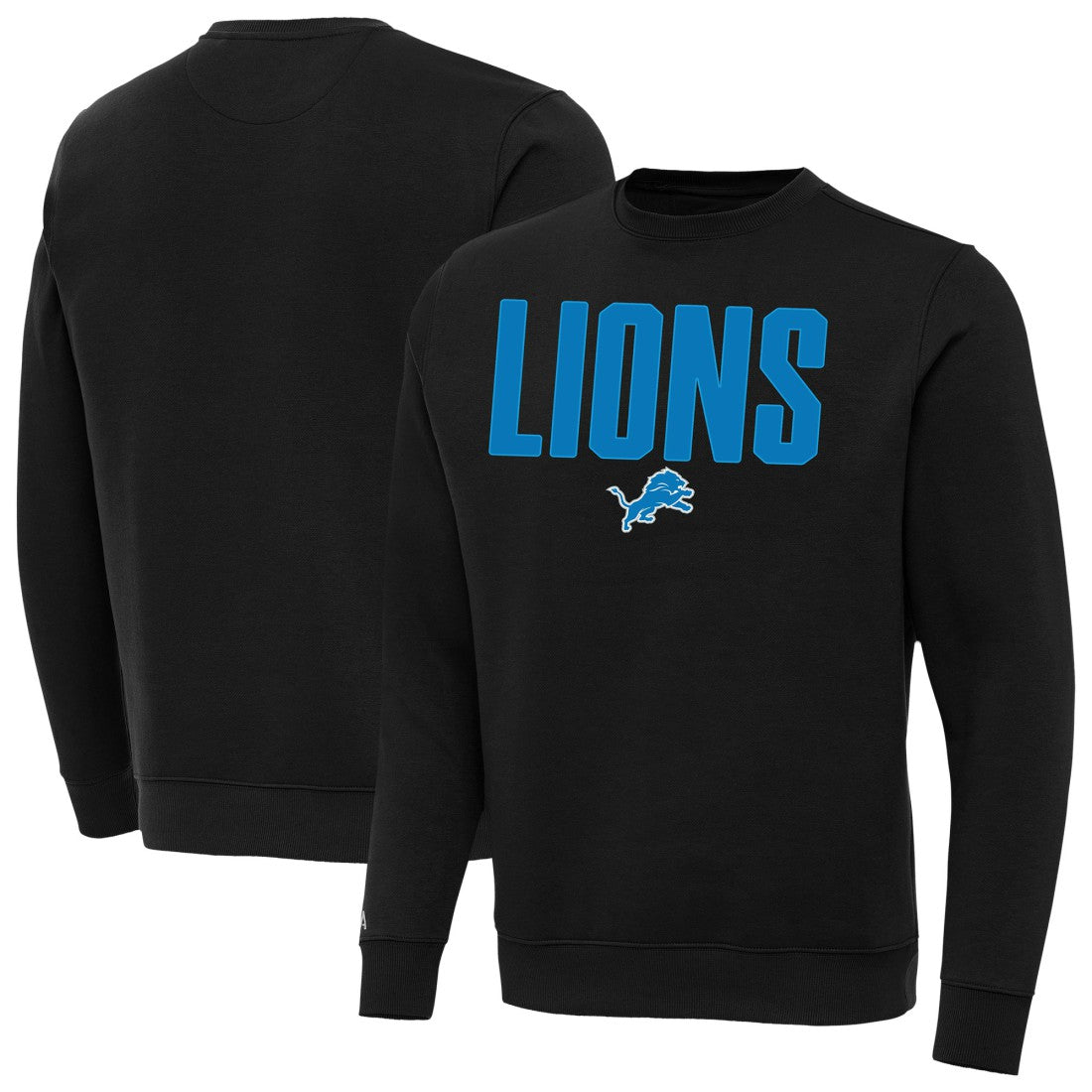 Detroit Lions Antigua Victory Sweatshirt Black - NFL