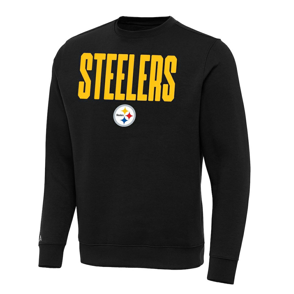 Pittsburgh Steelers Antigua Victory Sweatshirt Black - NFL