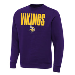 Minnesota Vikings Antigua Victory Sweatshirt Purple - NFL