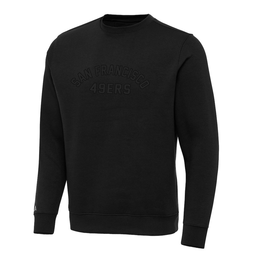 San Francisco 49ers Antigua Victory Sweatshirt Black - NFL