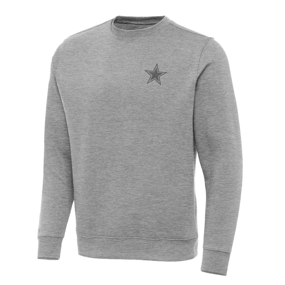 Dallas Cowboys Antigua Victory Sweatshirt Heather Gray - NFL