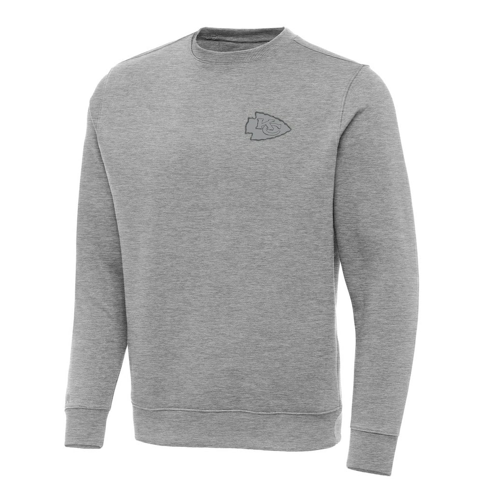 Kansas City Chiefs Antigua Victory Sweatshirt Heather Gray - NFL