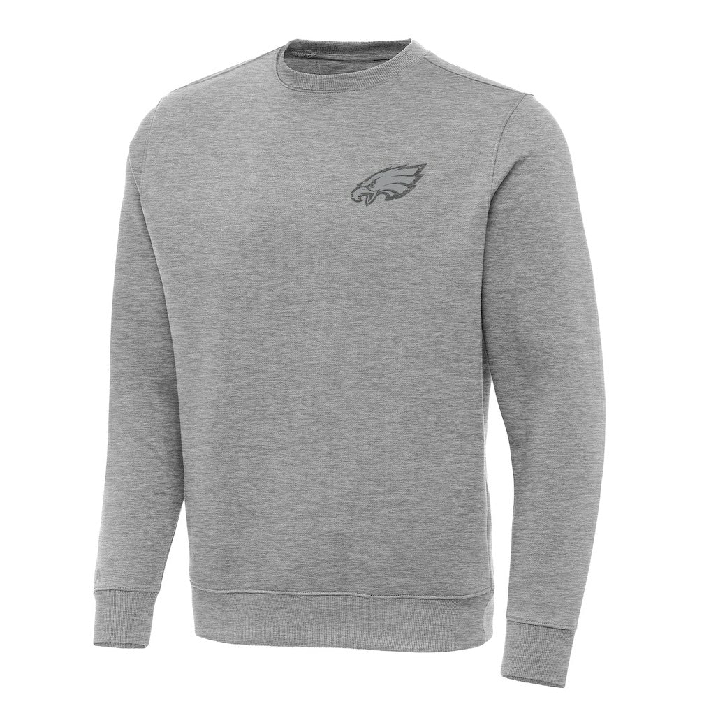 Philadelphia Eagles Antigua Victory Sweatshirt Heather Gray - NFL