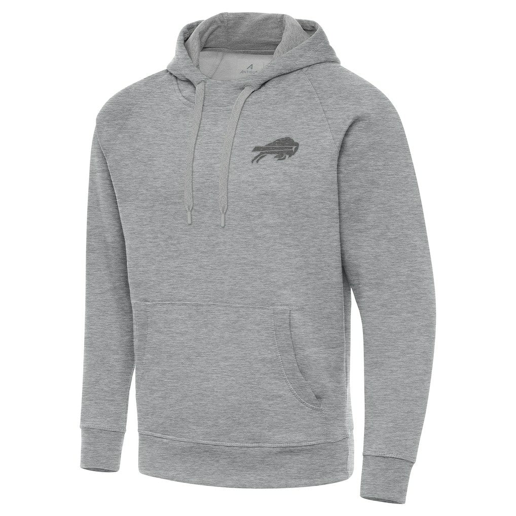 Buffalo Bills Antigua Victory Hoodie Heather Gray - NFL