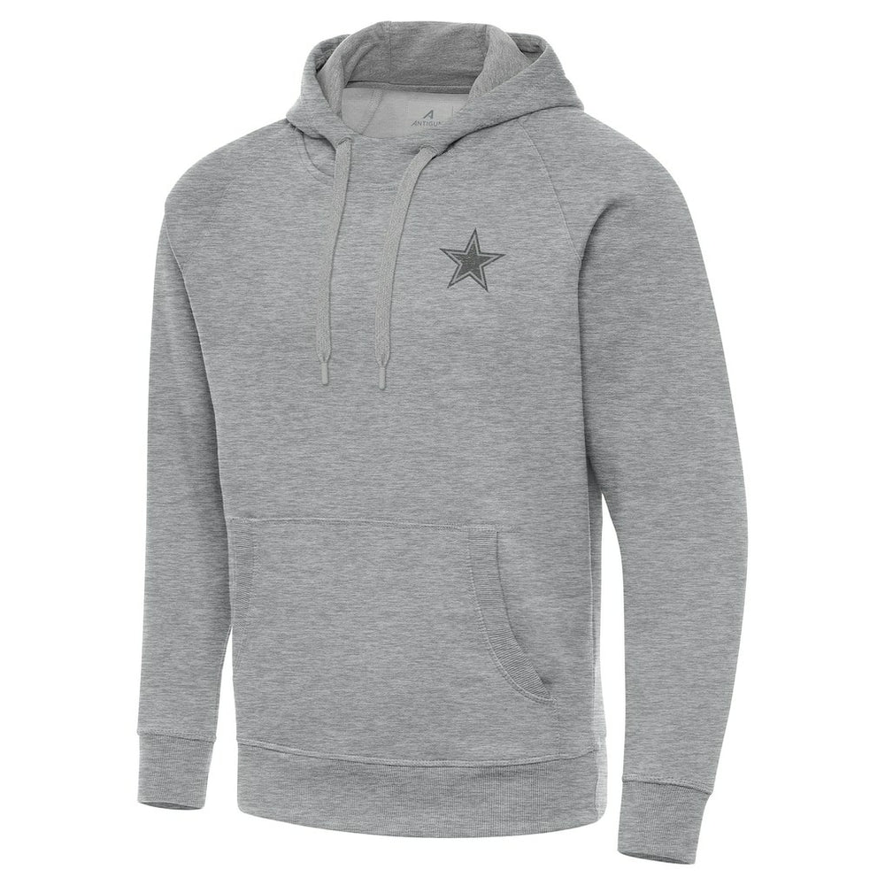 Dallas Cowboys Antigua Victory Hoodie Heather Gray - NFL