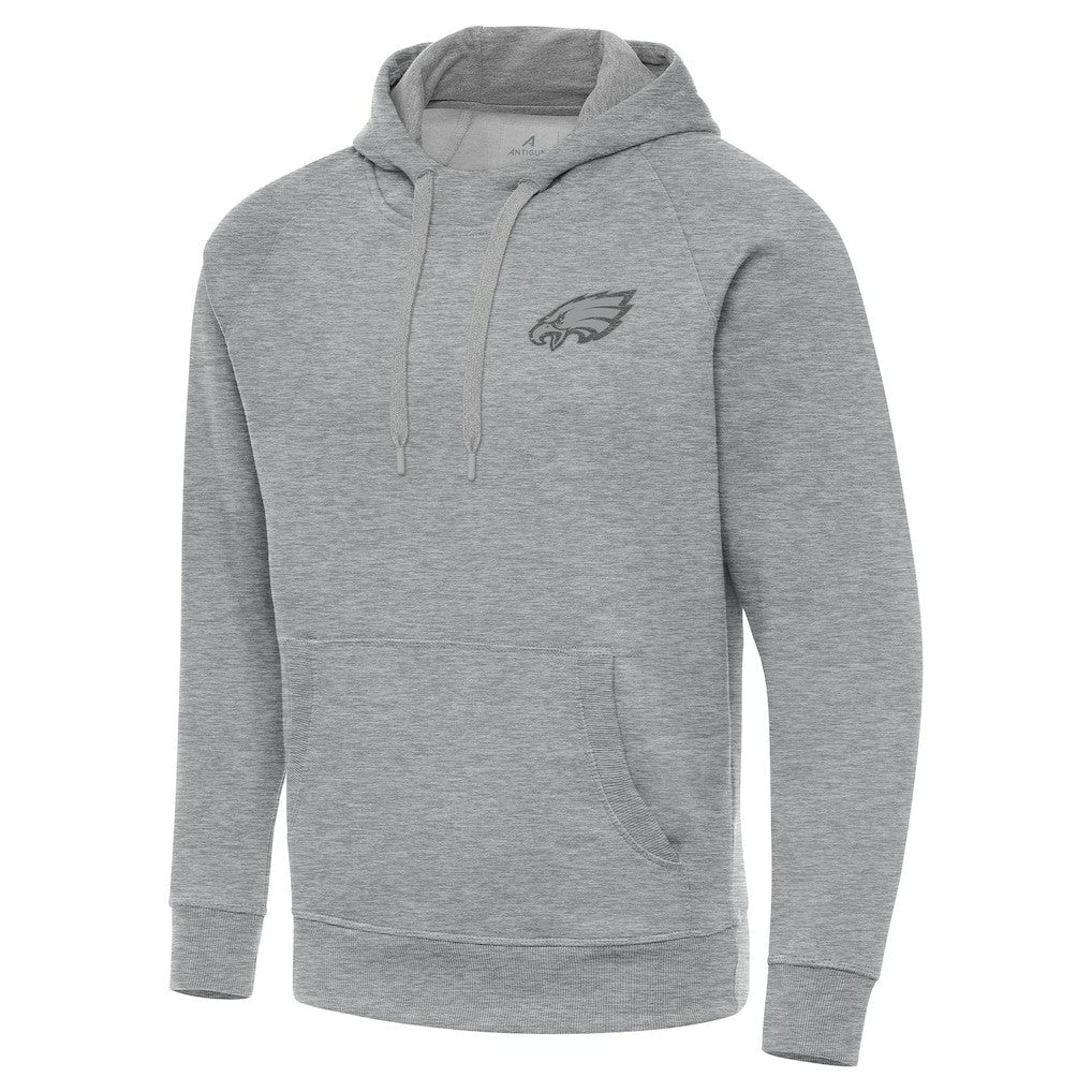 Philadelphia Eagles Antigua Victory Hoodie Heather Gray - NFL