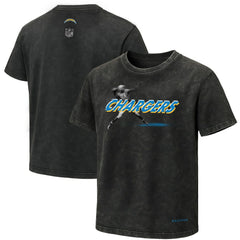 Los Angeles Chargers EQUIHUA Retro T-Shirt Black - NFL