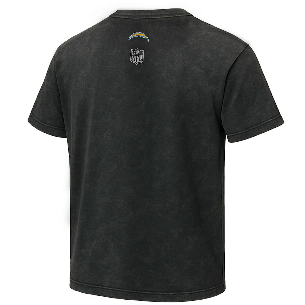 Los Angeles Chargers EQUIHUA Retro T-Shirt Black - NFL