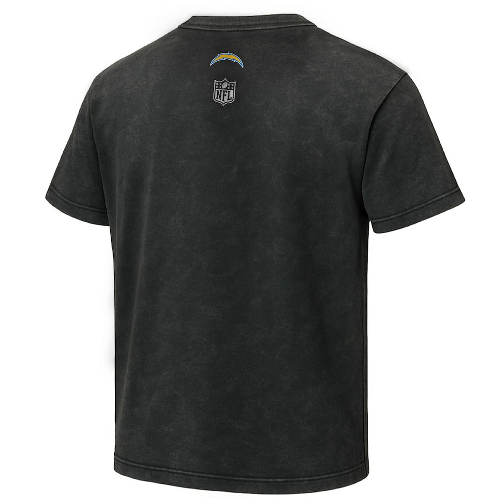 Los Angeles Chargers EQUIHUA Retro T-Shirt Black - NFL