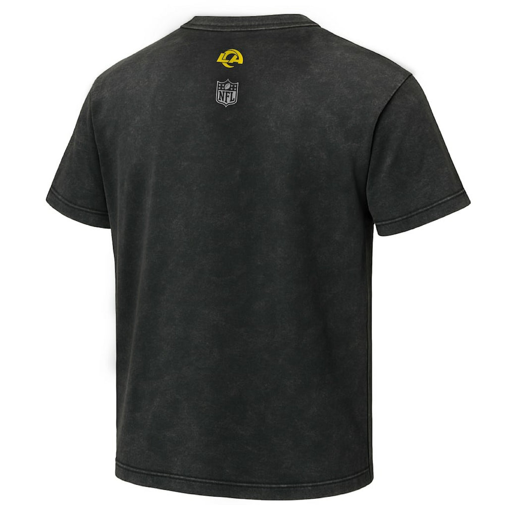 Los Angeles Rams EQUIHUA Retro T-Shirt Black - NFL