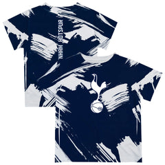 Tottenham Hotspur Vive La Fete Youth Paint Brush T-Shirts - Navy