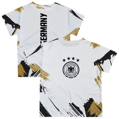 Germany National Team Vive La Fete Youth Paint Brush T-Shirts - White