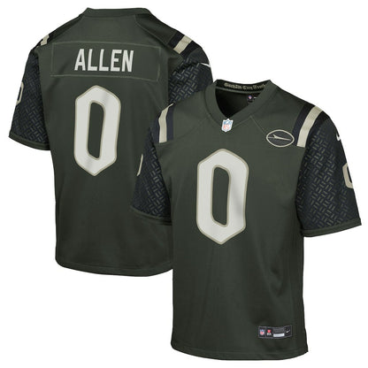 Braelon Allen New York Jets Youth 2025 Rivalries Collection Game Jersey - Gotham Green | NFL Jerseys
