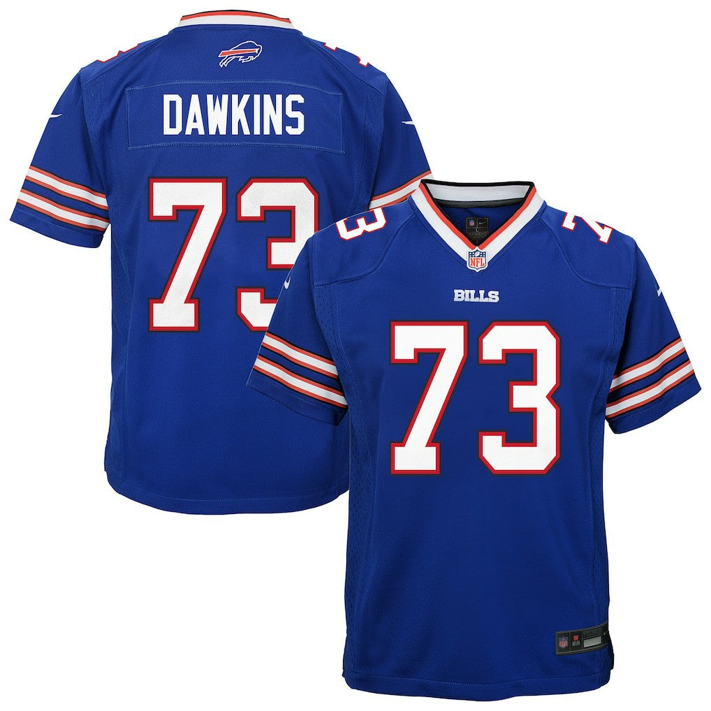 Dion Dawkins Buffalo Bills Youth Team Game Jersey Royal - Nike