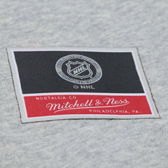 Columbus Blue Jackets - Mitchell & Ness Women's Hockey Night Sweatshirt Heather Gray