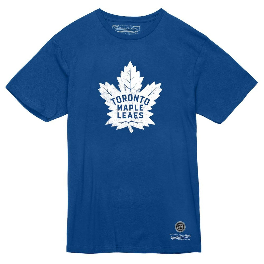 Toronto Maple Leafs - Mitchell & Ness Heritage T-Shirt Blue