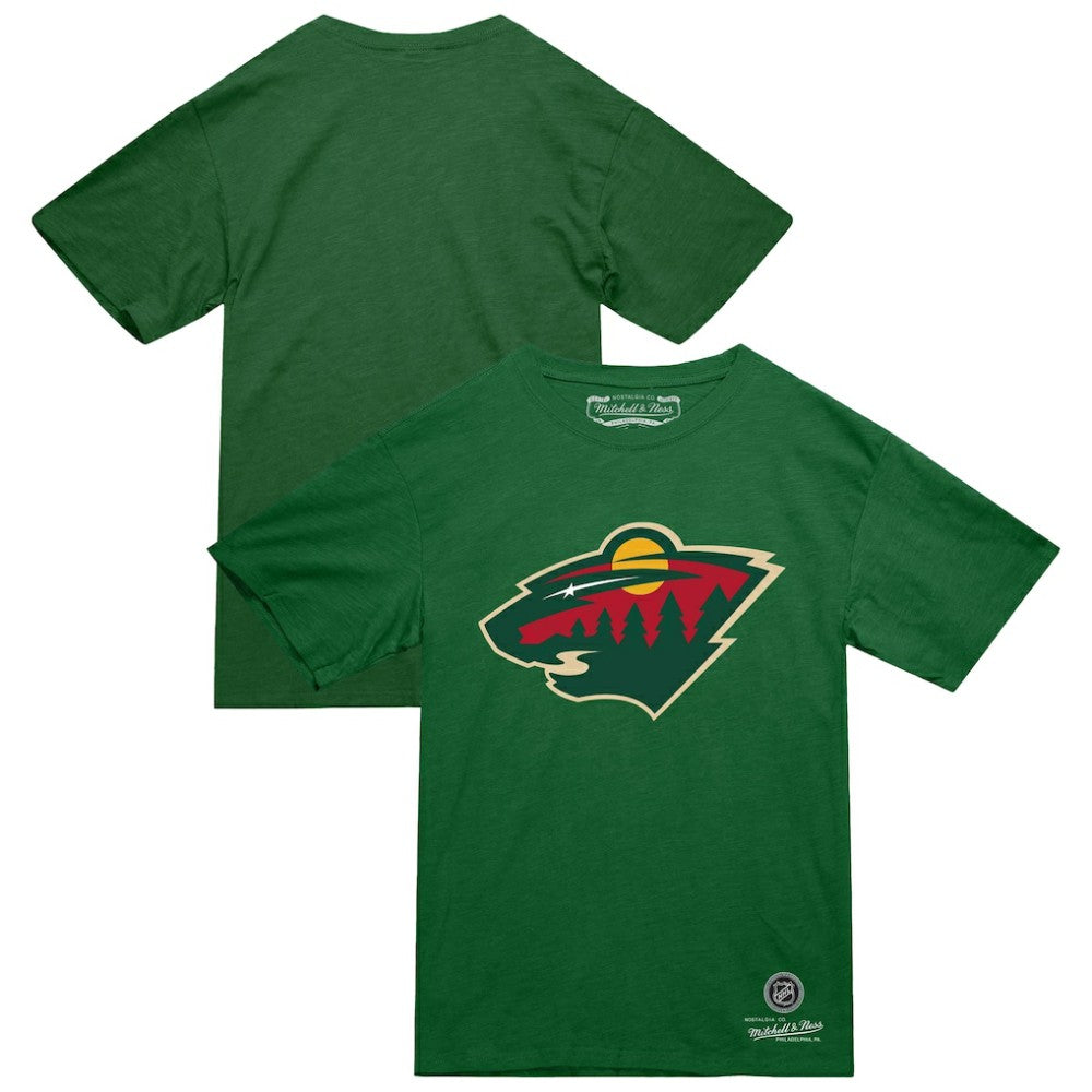 Minnesota Wild - Mitchell & Ness Heritage T-Shirt Green