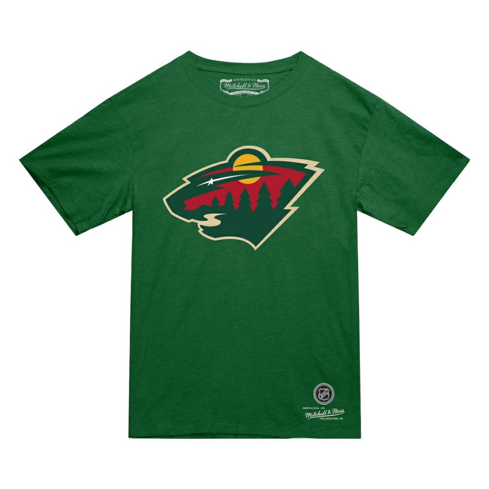 Minnesota Wild - Mitchell & Ness Heritage T-Shirt Green