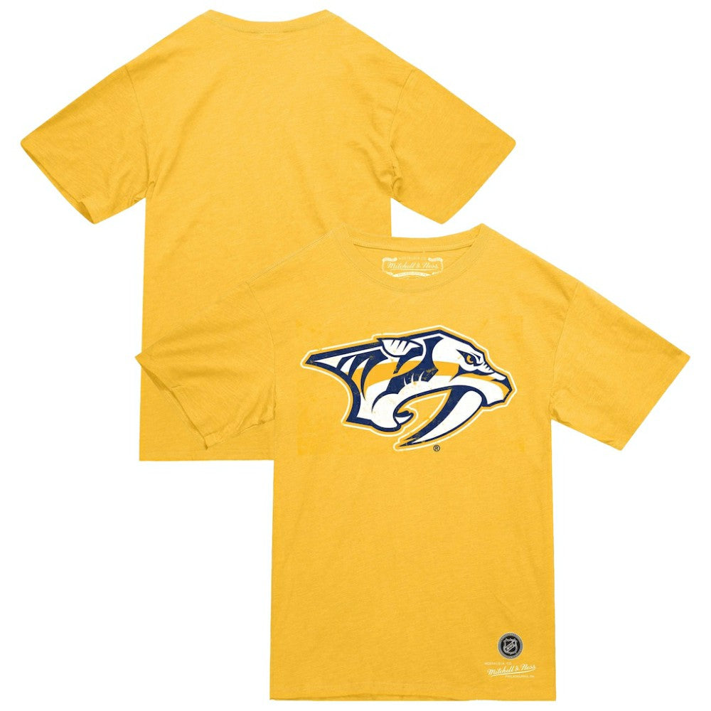 Nashville Predators - Mitchell & Ness Heritage T-Shirt Gold