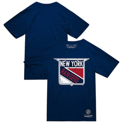 New York Rangers Mitchell & Ness Heritage T-Shirt Navy