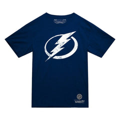 Tampa Bay Lightning - Mitchell & Ness Heritage T-Shirt Navy