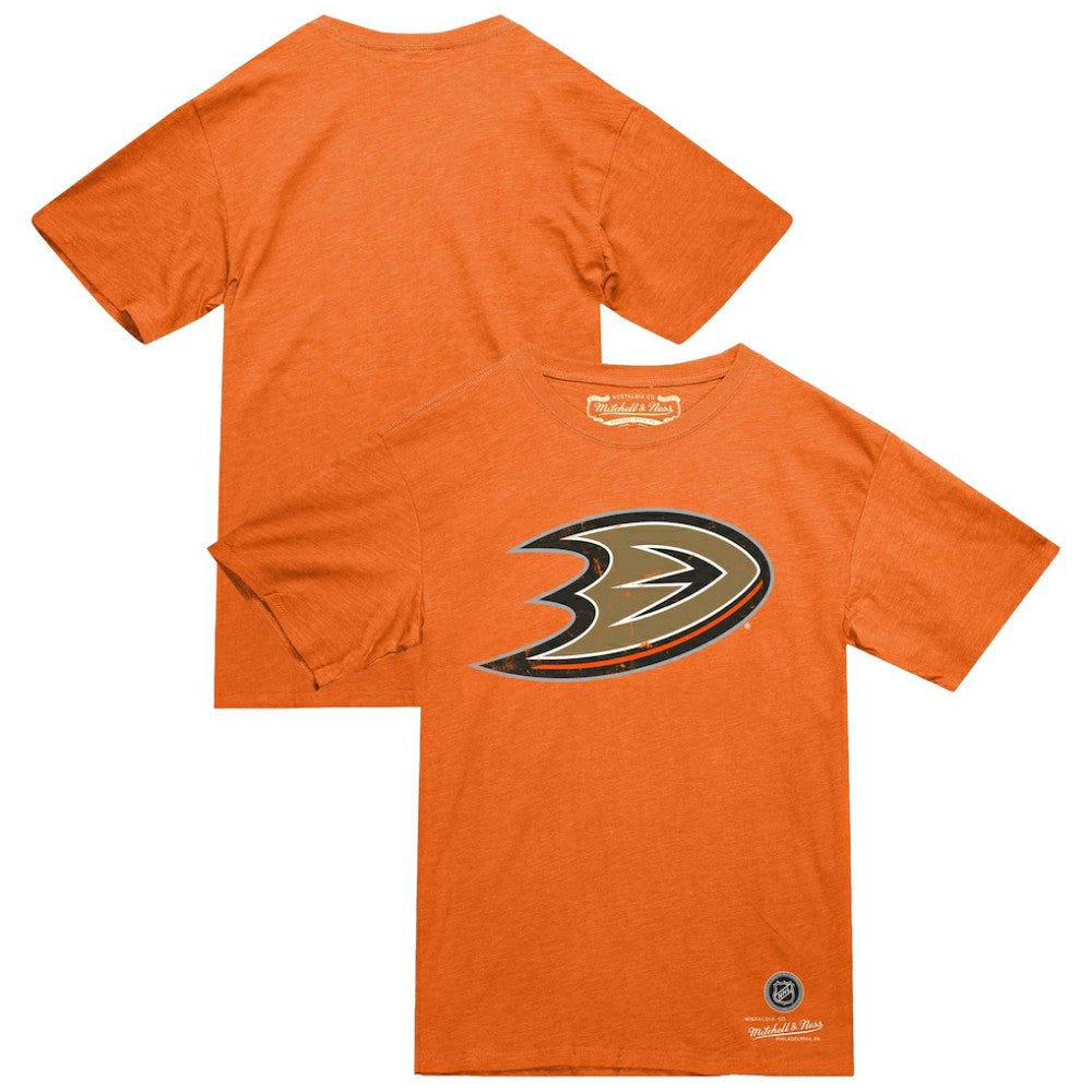 Anaheim Ducks - Mitchell & Ness Heritage T-Shirt Orange