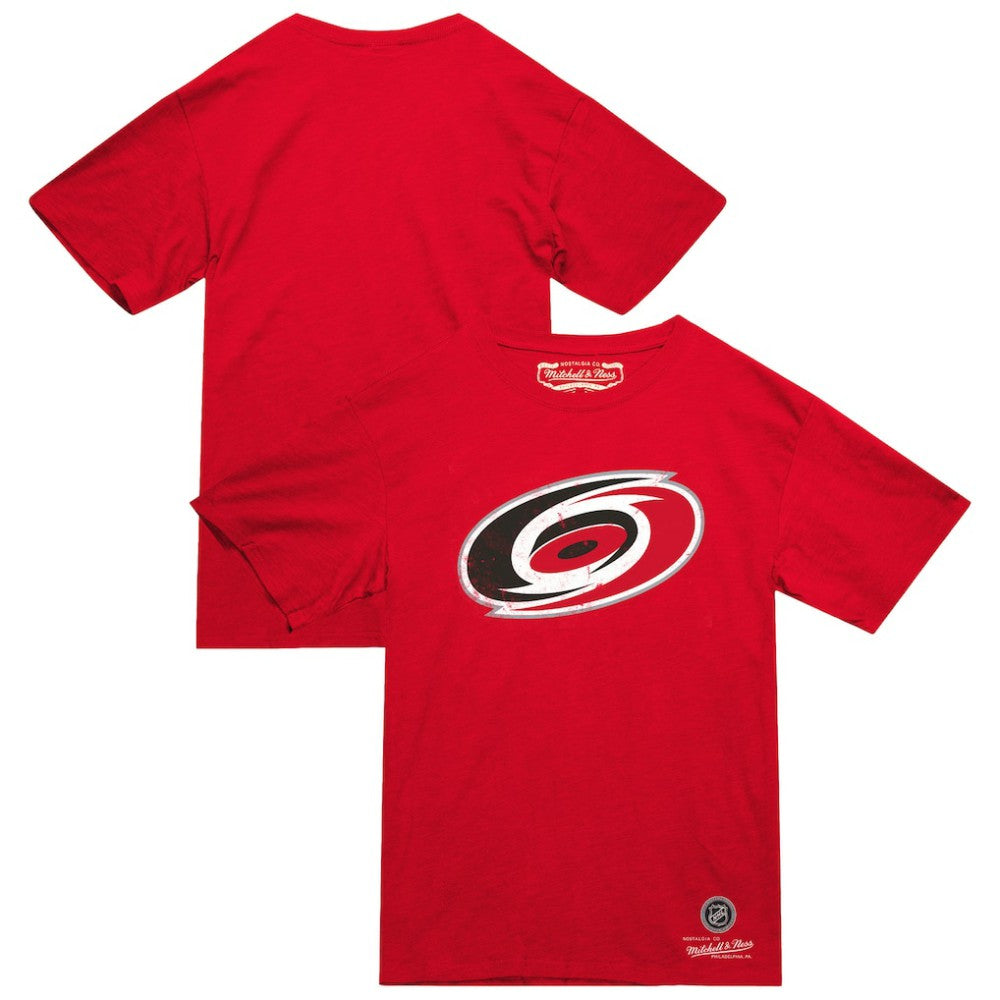 Carolina Hurricanes - Mitchell & Ness Heritage T-Shirt Red