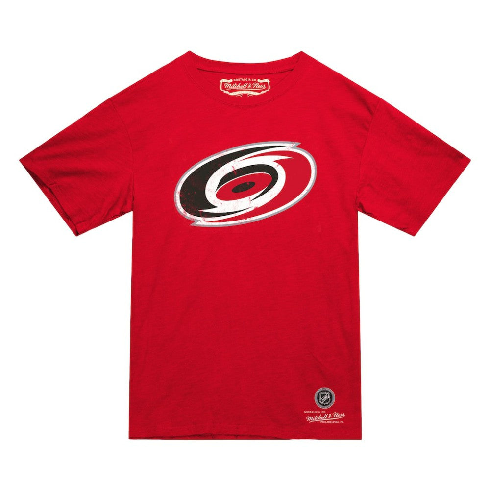 Carolina Hurricanes - Mitchell & Ness Heritage T-Shirt Red