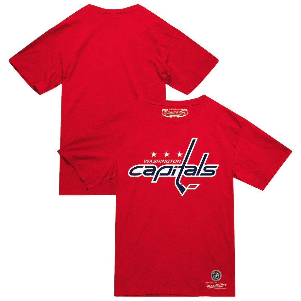 Washington Capitals Mitchell & Ness Heritage T-Shirt Red