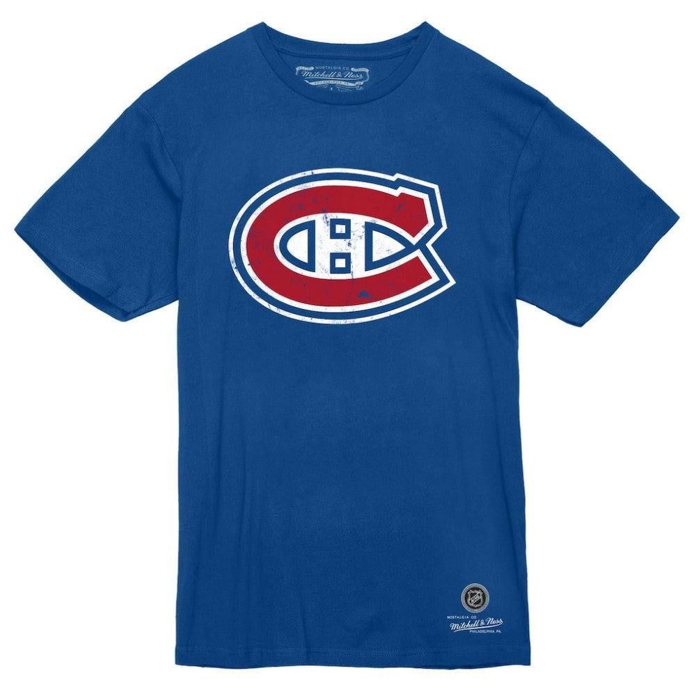 Montreal Canadiens - Mitchell & Ness Heritage T-Shirt Blue