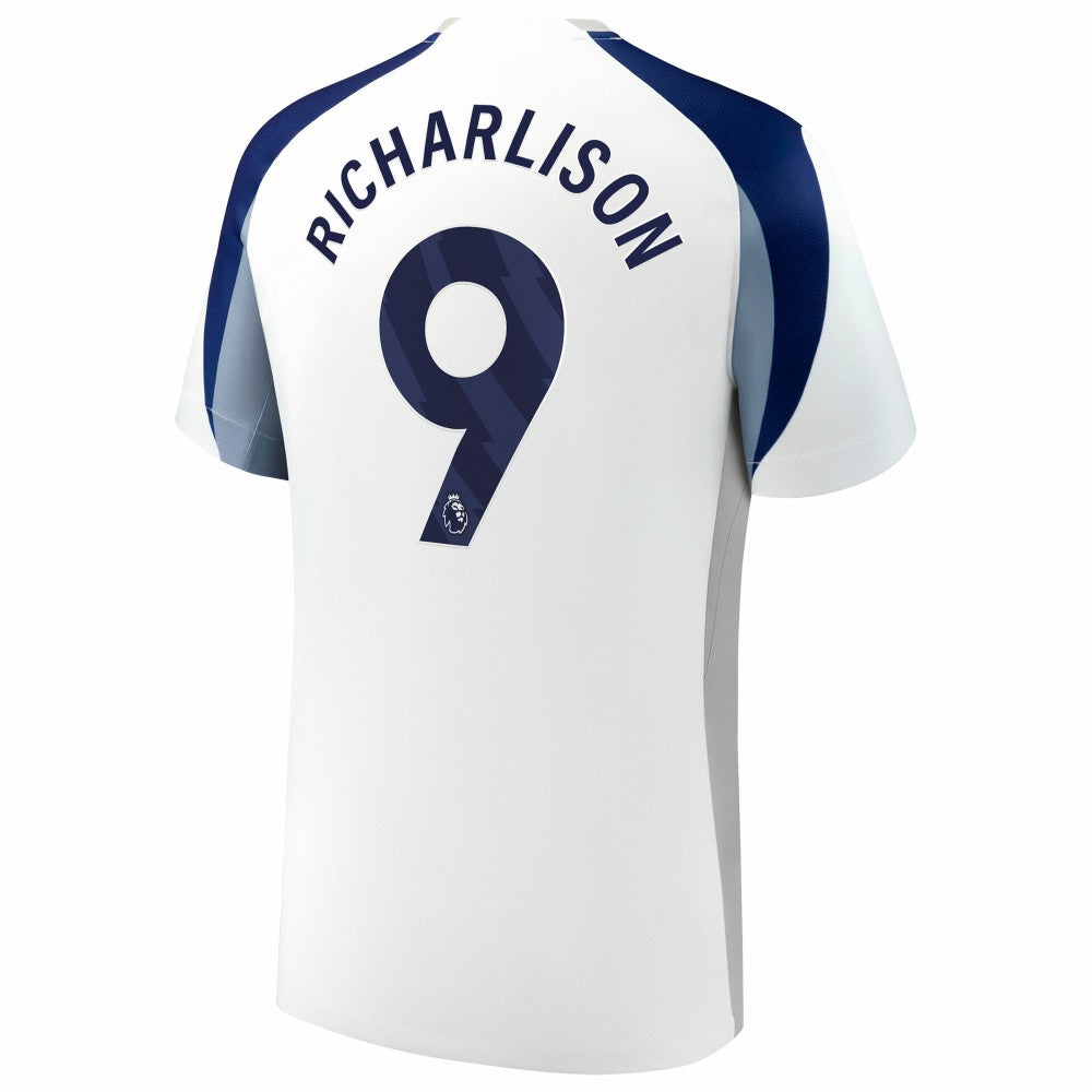 Nike Richarlison Tottenham Hotspur 2025/26 Home Replica Player Jerseys - White