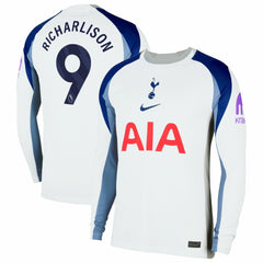 Nike Richarlison Tottenham Hotspur 2025/26 Home Replica Long Sleeve Player Jerseys - White
