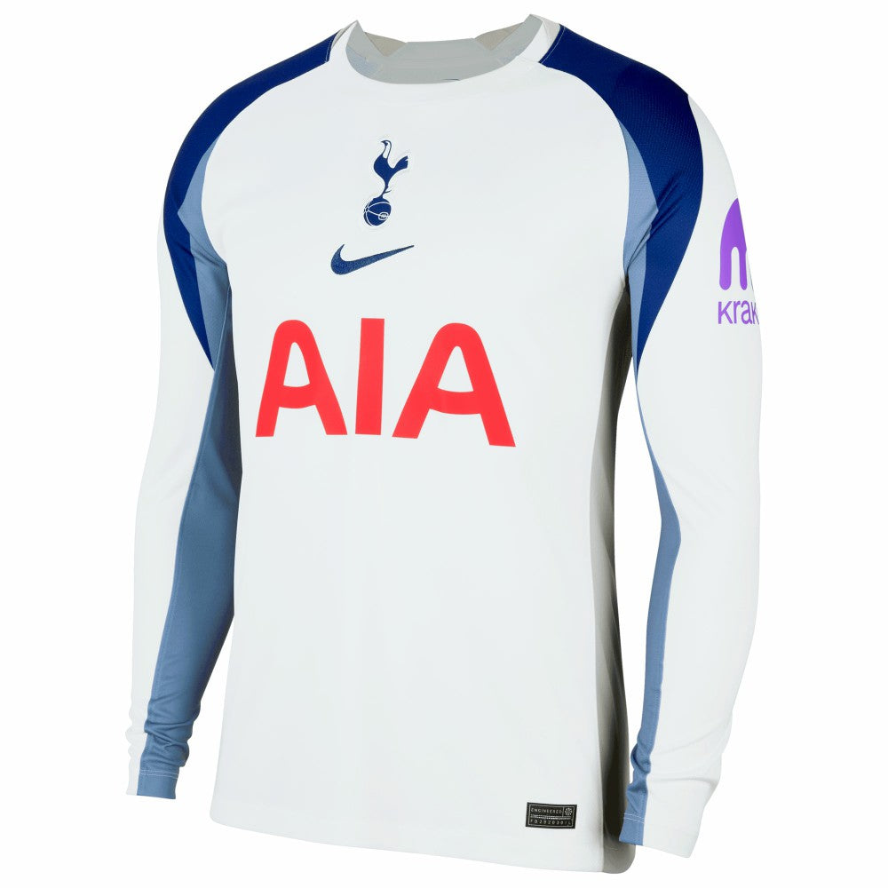 Nike Richarlison Tottenham Hotspur 2025/26 Home Replica Long Sleeve Player Jerseys - White