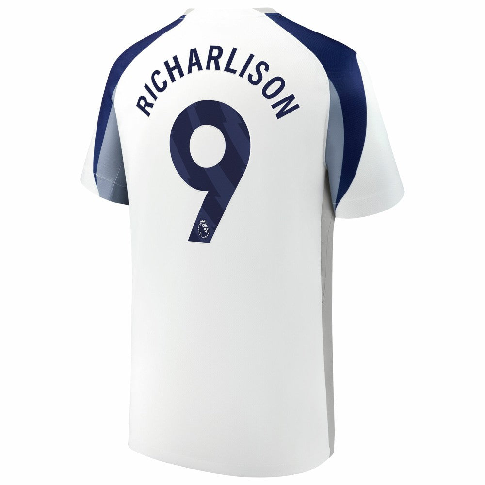 Nike Richarlison Tottenham Hotspur Youth 2025/26 Home Replica Player Jerseys - White