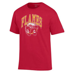 Calgary Flames - Champion Helmet T-Shirt Red