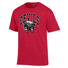 New Jersey Devils - Champion Helmet T-Shirt Red