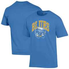 St. Louis Blues - Champion Helmet T-Shirt Blue