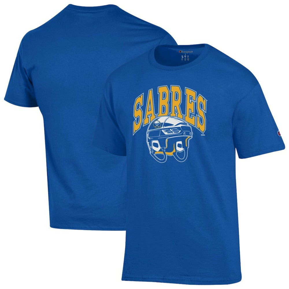Buffalo Sabres - Champion Helmet T-Shirt Royal