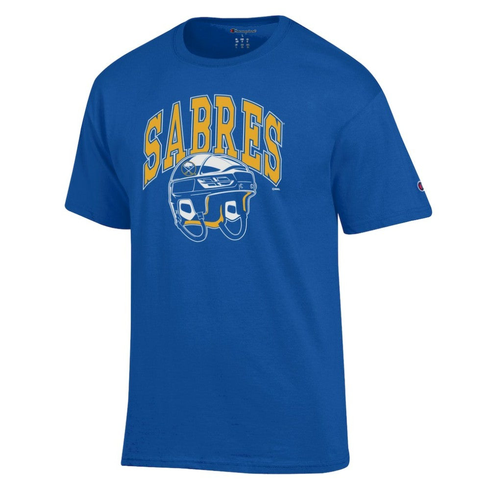 Buffalo Sabres - Champion Helmet T-Shirt Royal