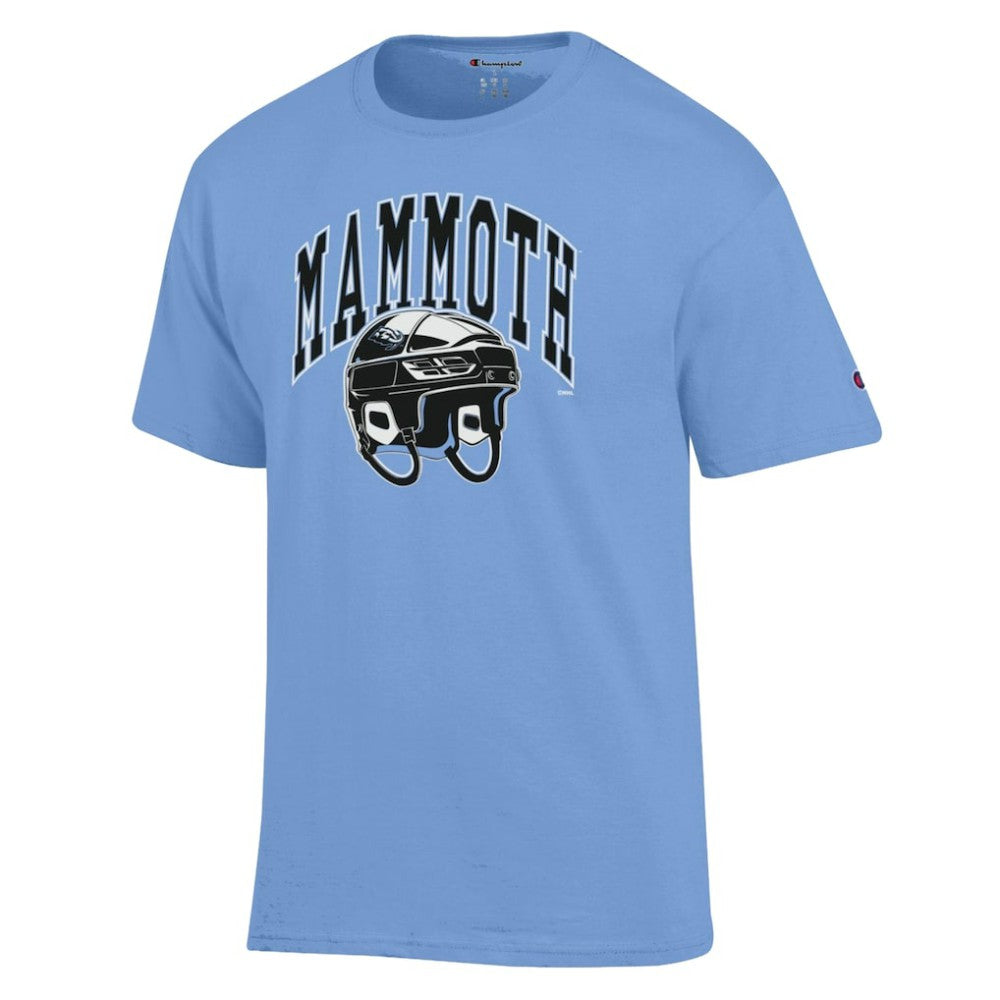 Utah Mammoth - Champion Helmet T-Shirt Blue