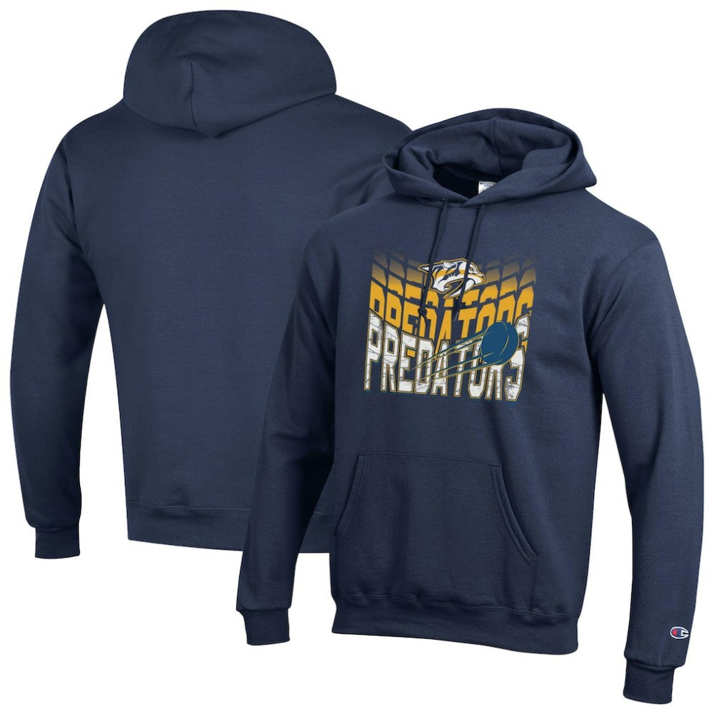 Nashville Predators - Champion Powerblend Hoodie Navy