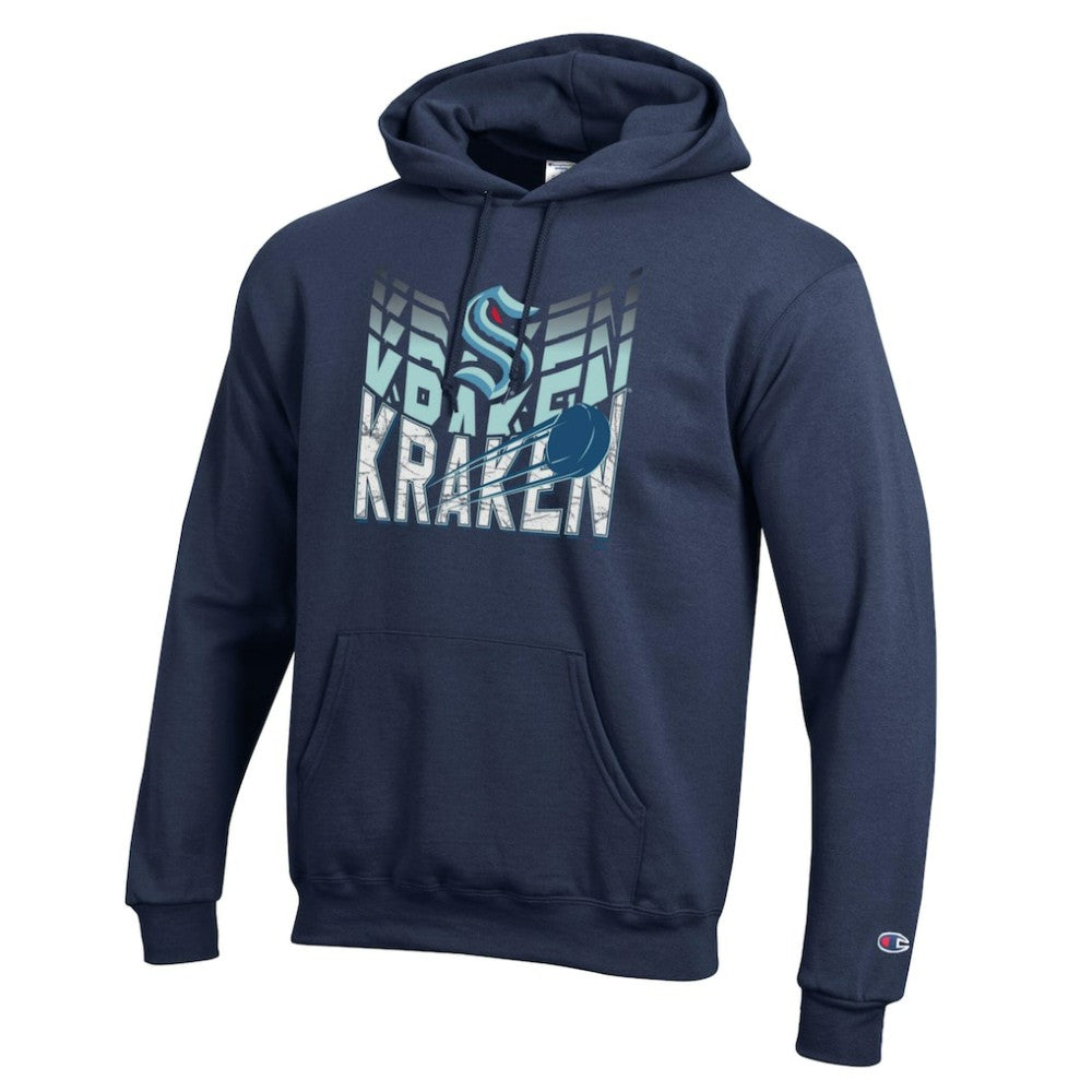 Seattle Kraken Champion Powerblend Hoodie Navy