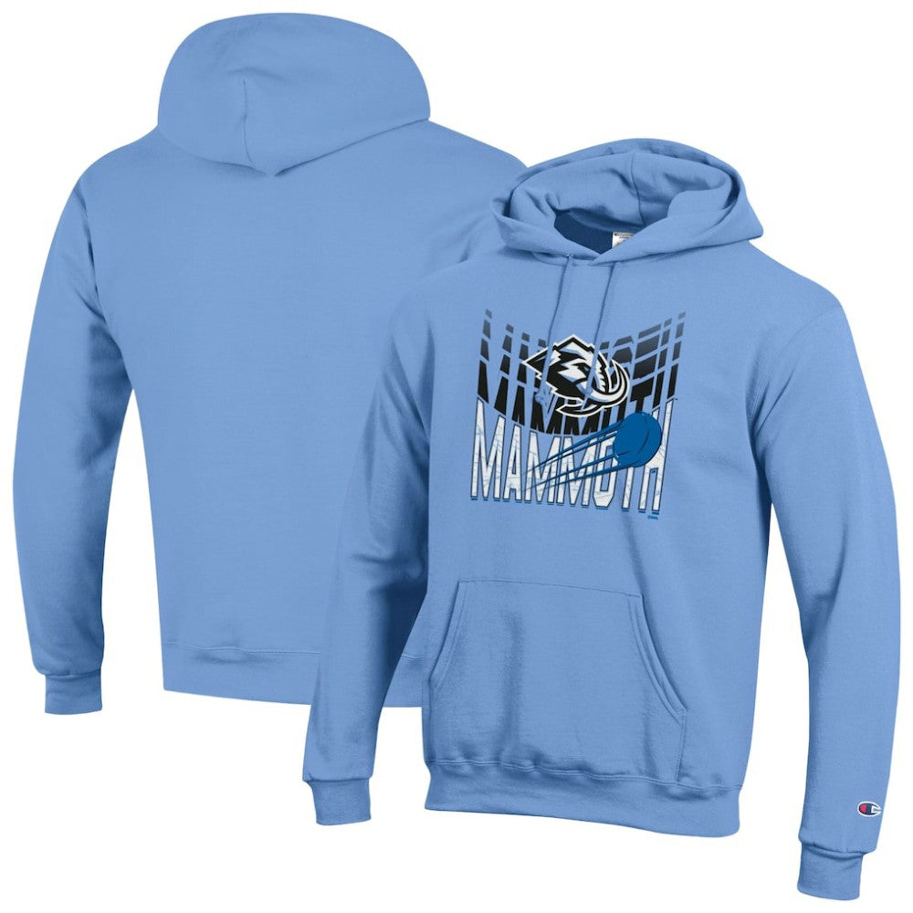 Utah Mammoth - Champion Powerblend Hoodie Light Blue