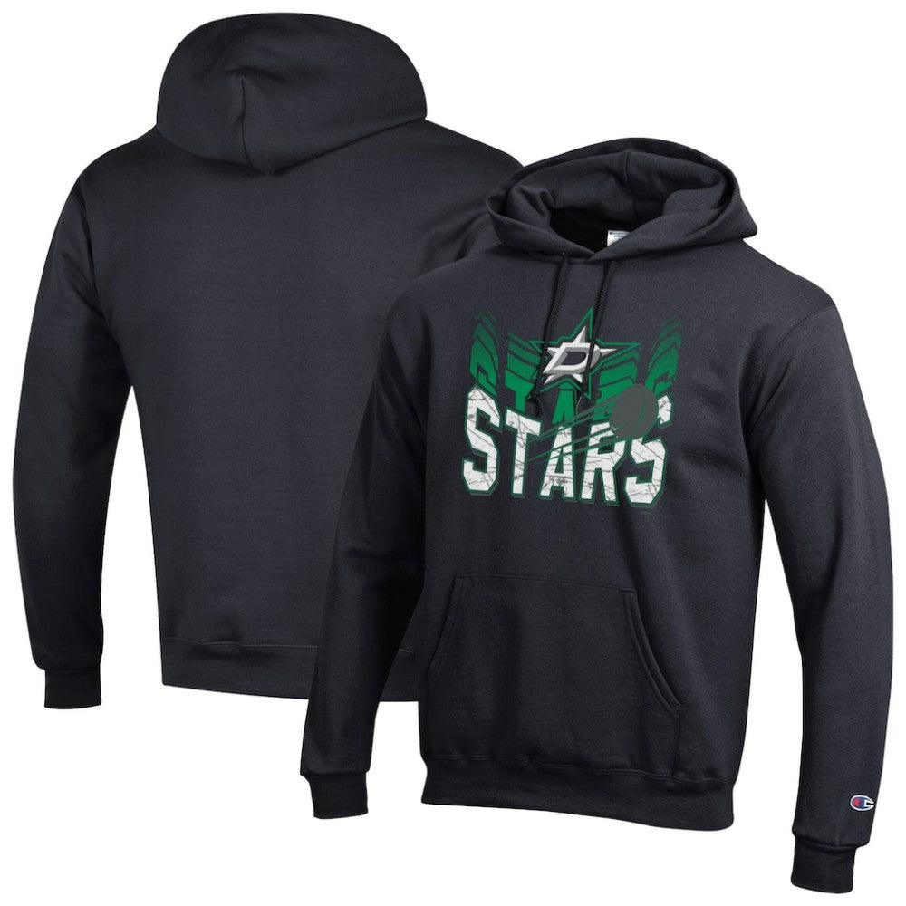 Dallas Stars - Champion Powerblend Hoodie Black