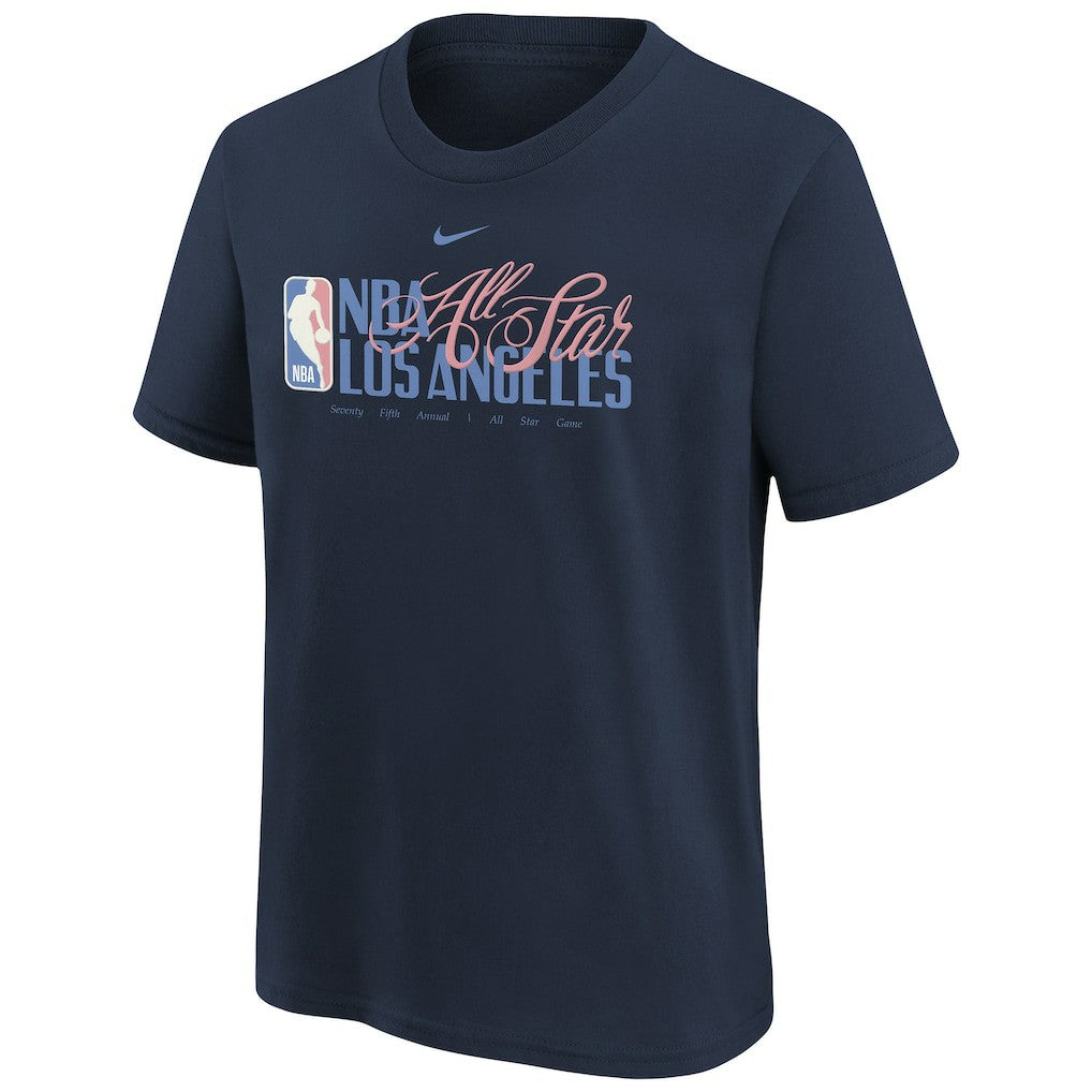 Nike -  Youth 2026 NBA All-Star Game Wordmark Max90 T-Shirt - Navy
