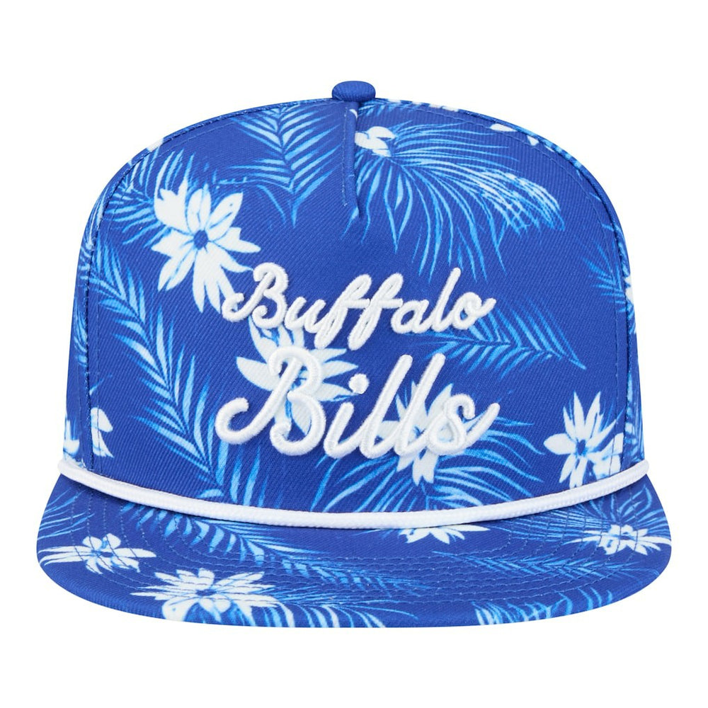 Buffalo Bills New Era Palm Print A-Frame 9FIFTY Snapback Hat Royal - NFL